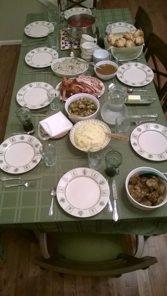 thanksgiving spread
